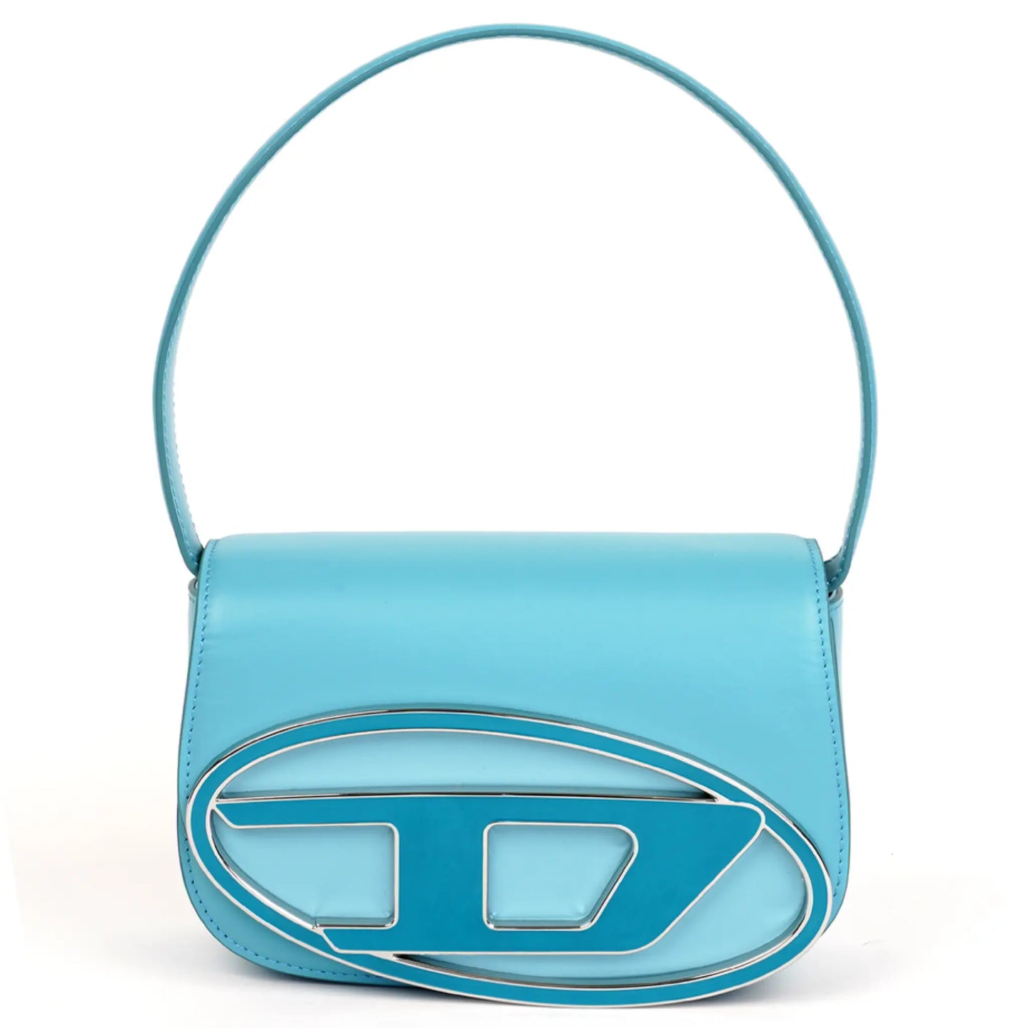 Diesel 1DR Leather Shoulder Bag | Blue